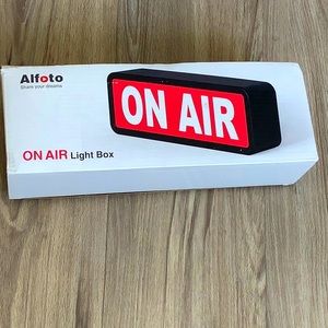 ON AIR BROADCASTING SIGN